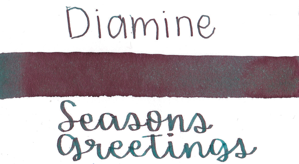 Diamine Blue Edition - Season's Greetings Sheen
