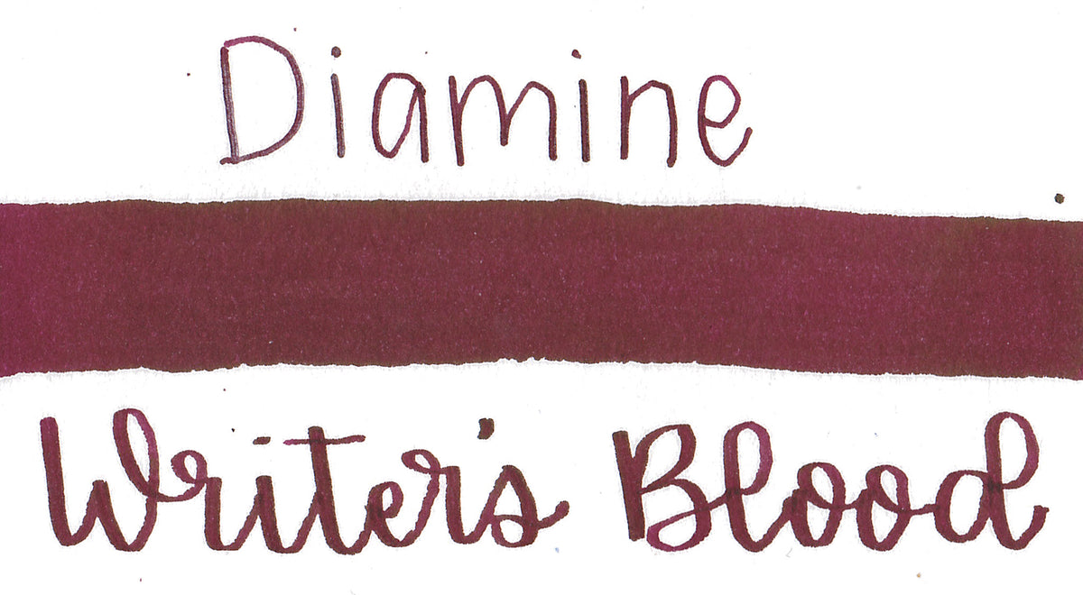 Diamine Reddit Ink Project - Writer's Blood
