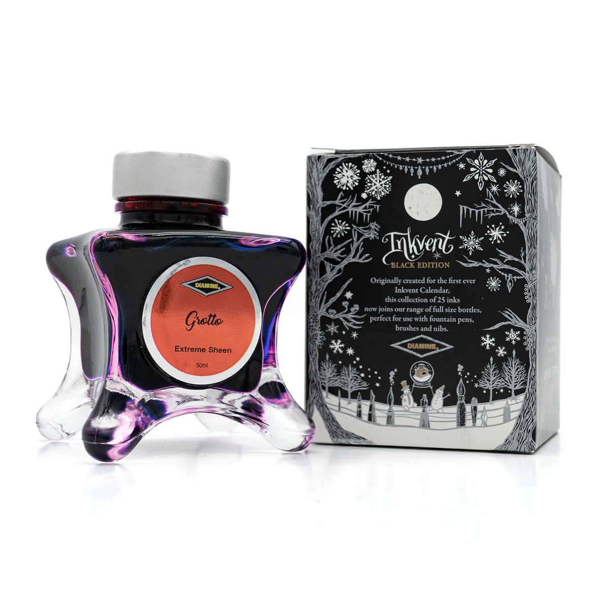 Diamine Black Edition - Grotto Sheening Ink