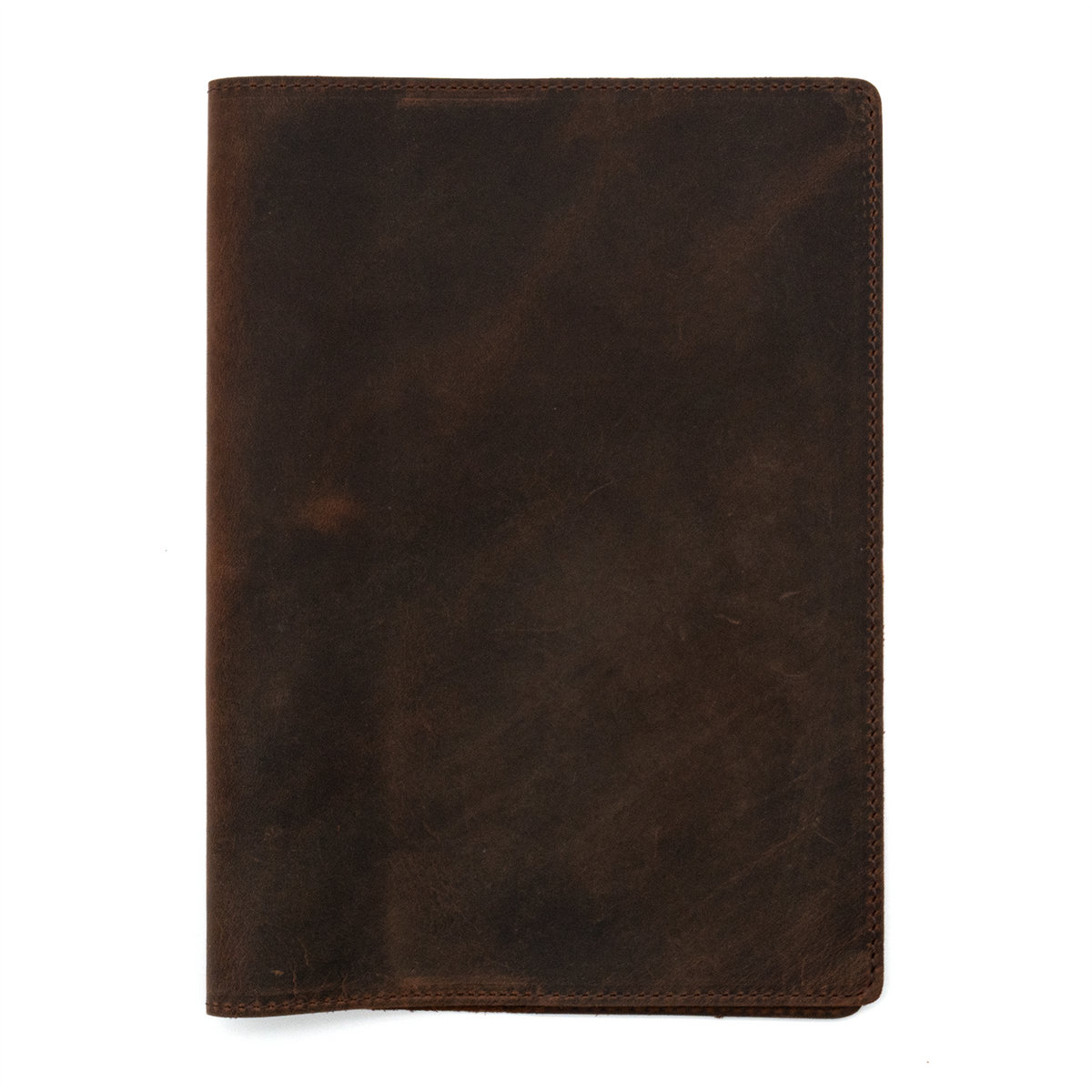 Galen Leather Co. Leather Slim A5 Notebook /Planner Cover- Havana Brown