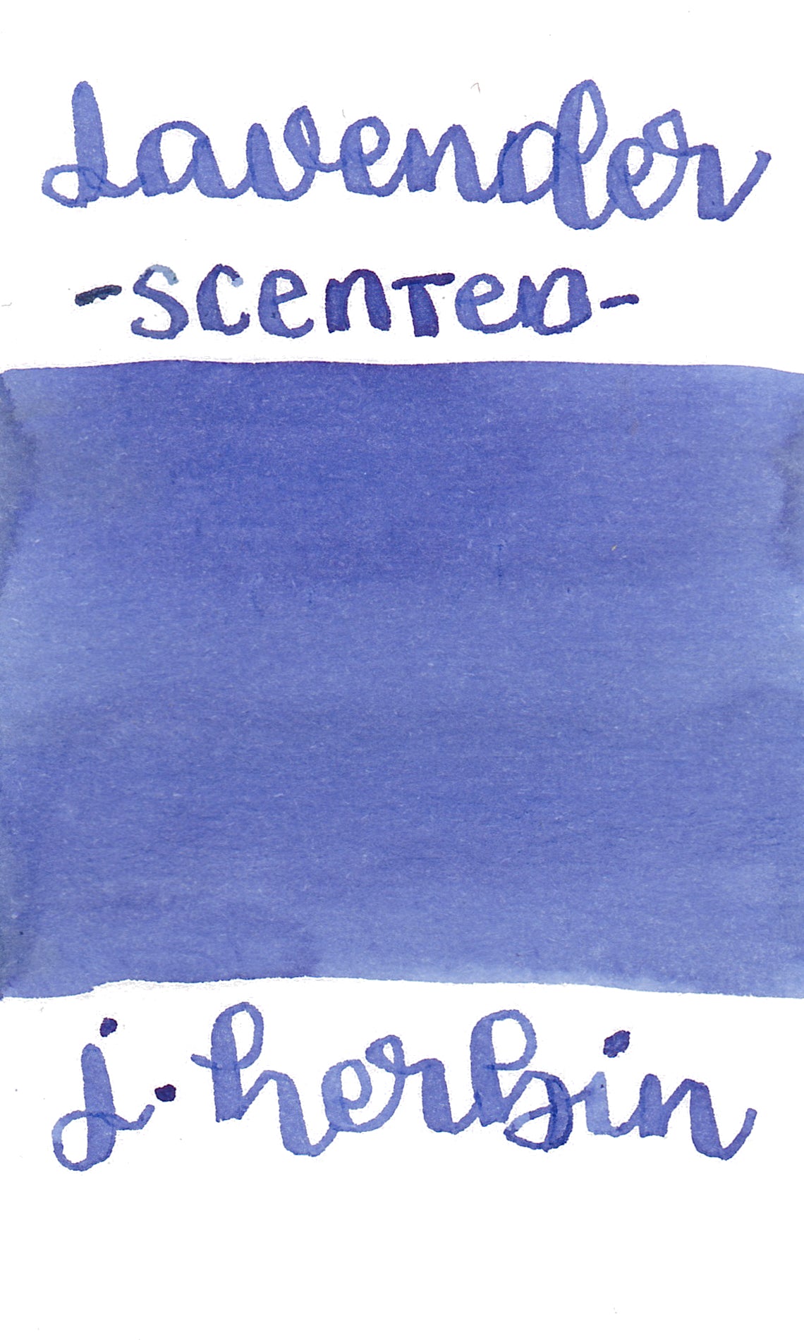 Jacques Herbin Scented - Lavender- Blue
