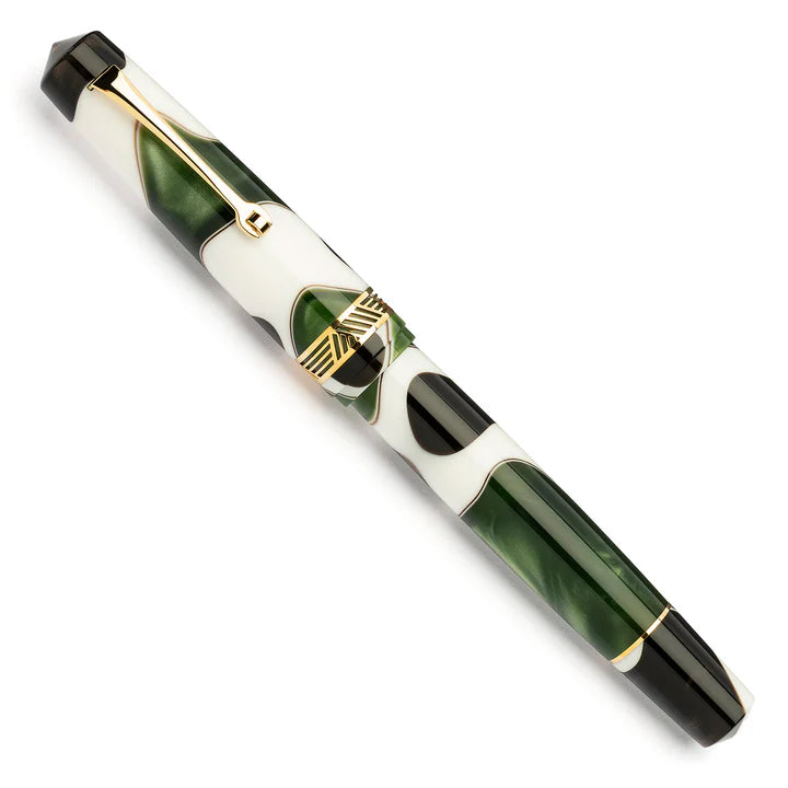 Leonardo Momento Magico - Leaf Green Gold Trim