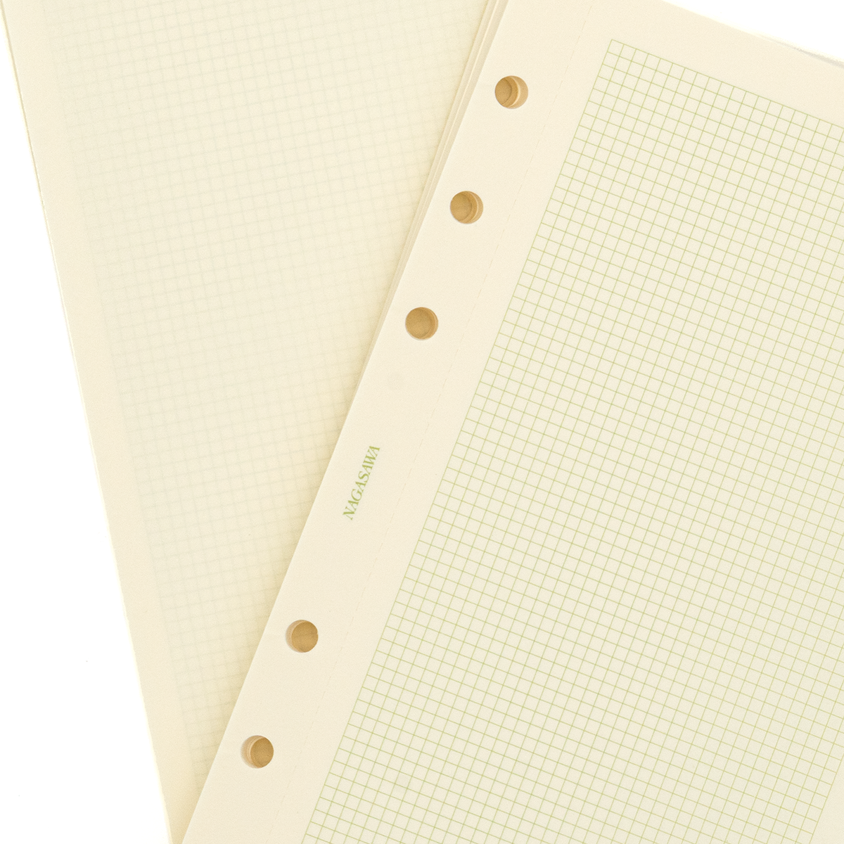 Nagasawa Bible Size Refill - 2mm Grid with Perforations