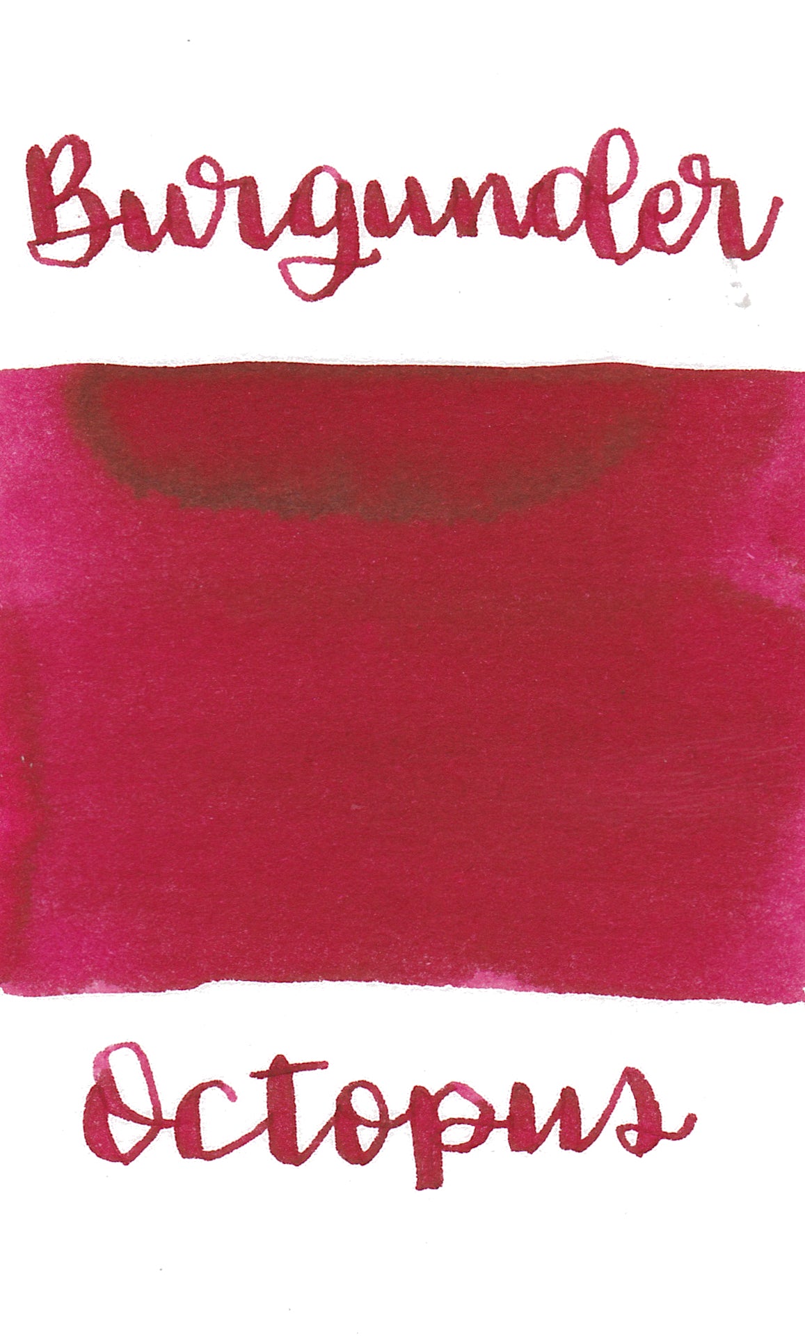 Octopus Burgunder (Burgundy) Ink