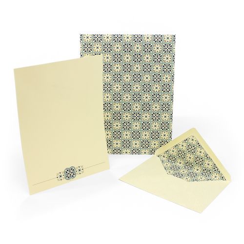 San Lorenzo Writing Sheet Portfolio - Quadrilobo
