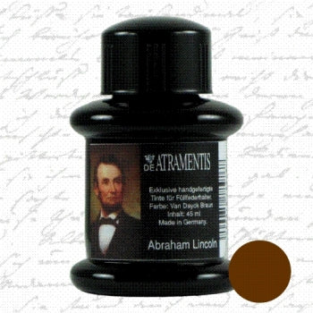 De Atramentis Abraham Lincoln, Van Dayck Brown