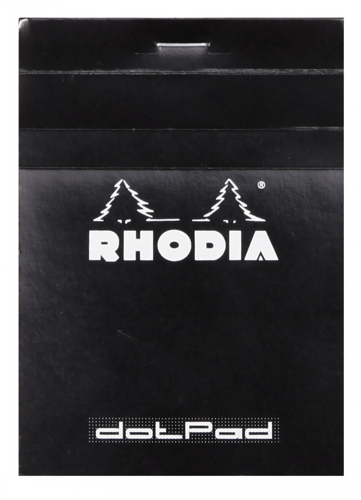 Rhodia #12 Classic Staplebound Notepad - Black
