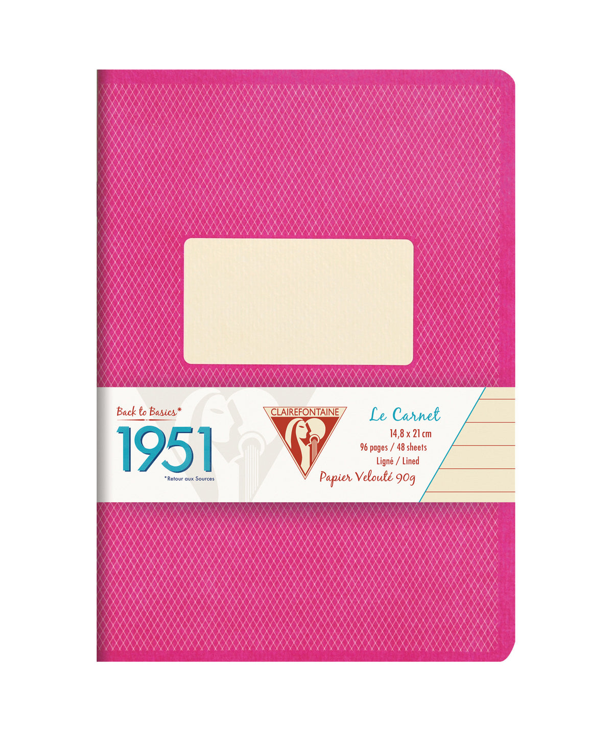 Clairefontaine 1951 Collections - A5 Staplebound Notebook (48 Sheets)