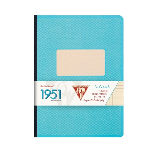 Clairefontaine 1951 Collections - A5 Clothbound Notebook (96 Sheets)
