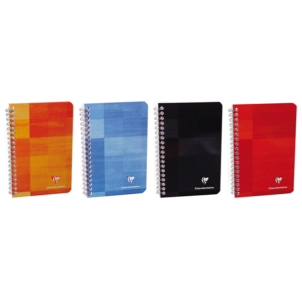 Clairefontaine Classics Side Wirebound Notebook - A5 Lined (50 Sheets)