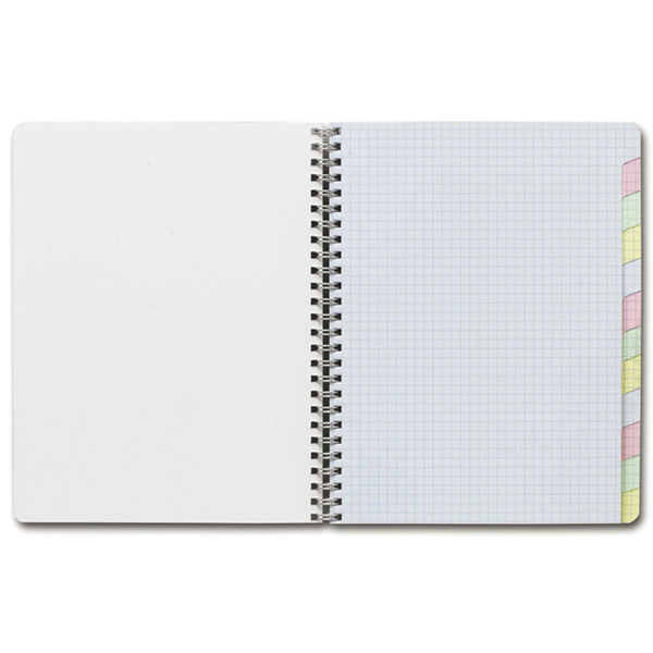 Clairefontaine Classics Side Wirebound Notebook - 6¾" x 8¾" Multi-Subject