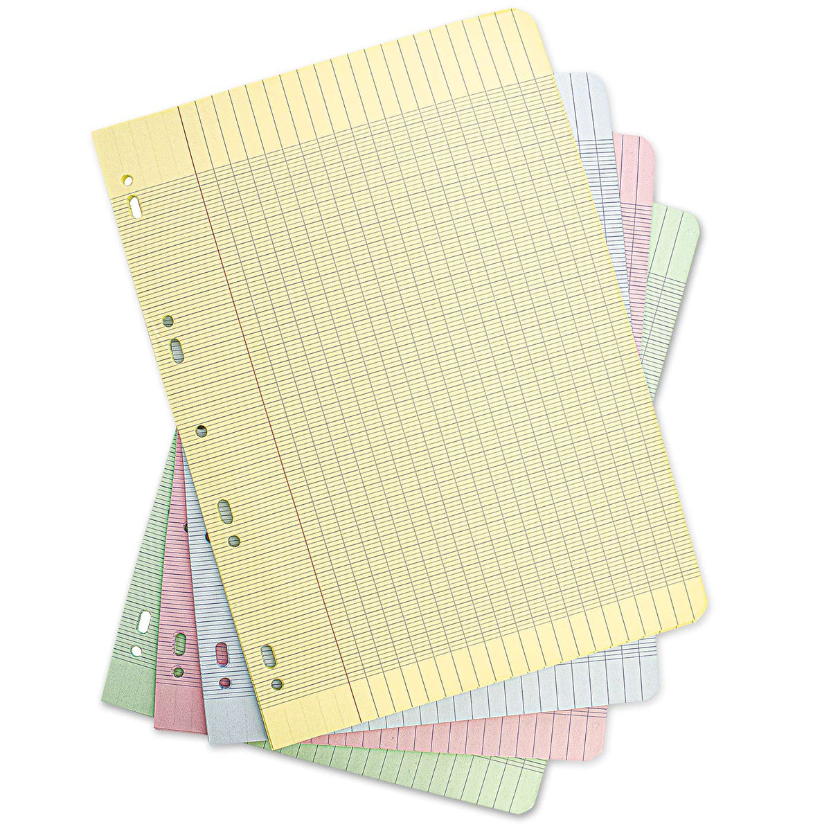 Clairefontaine Loose Leaf - A4 French Ruled Pastel Colors