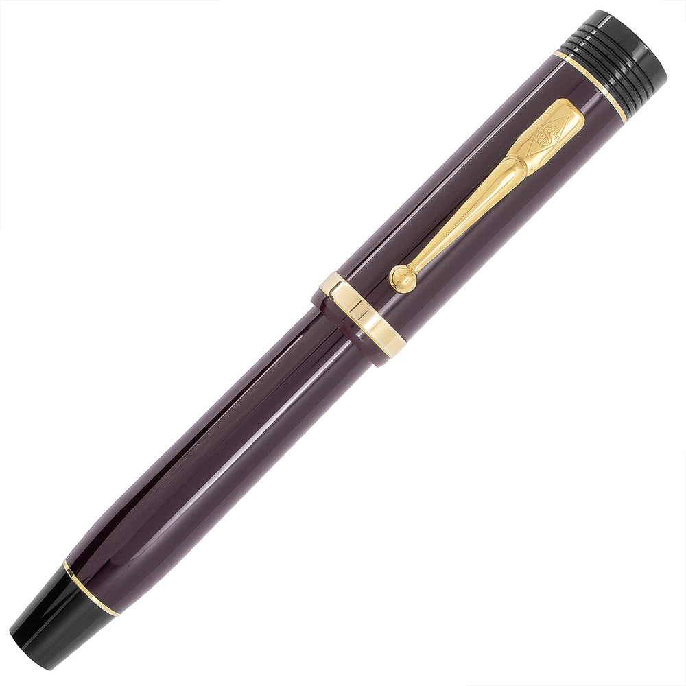 Conway Stewart Churchill - Bordeaux with Gold Trim