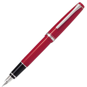 Pilot Falcon Red with Rhodium Trim