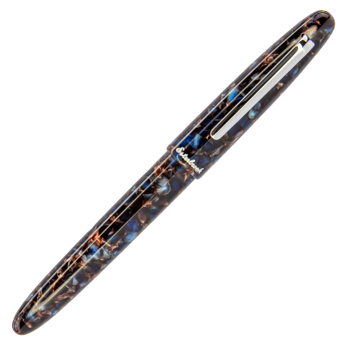 Esterbrook Estie Nouveau Bleu with Chrome Trim Fountain