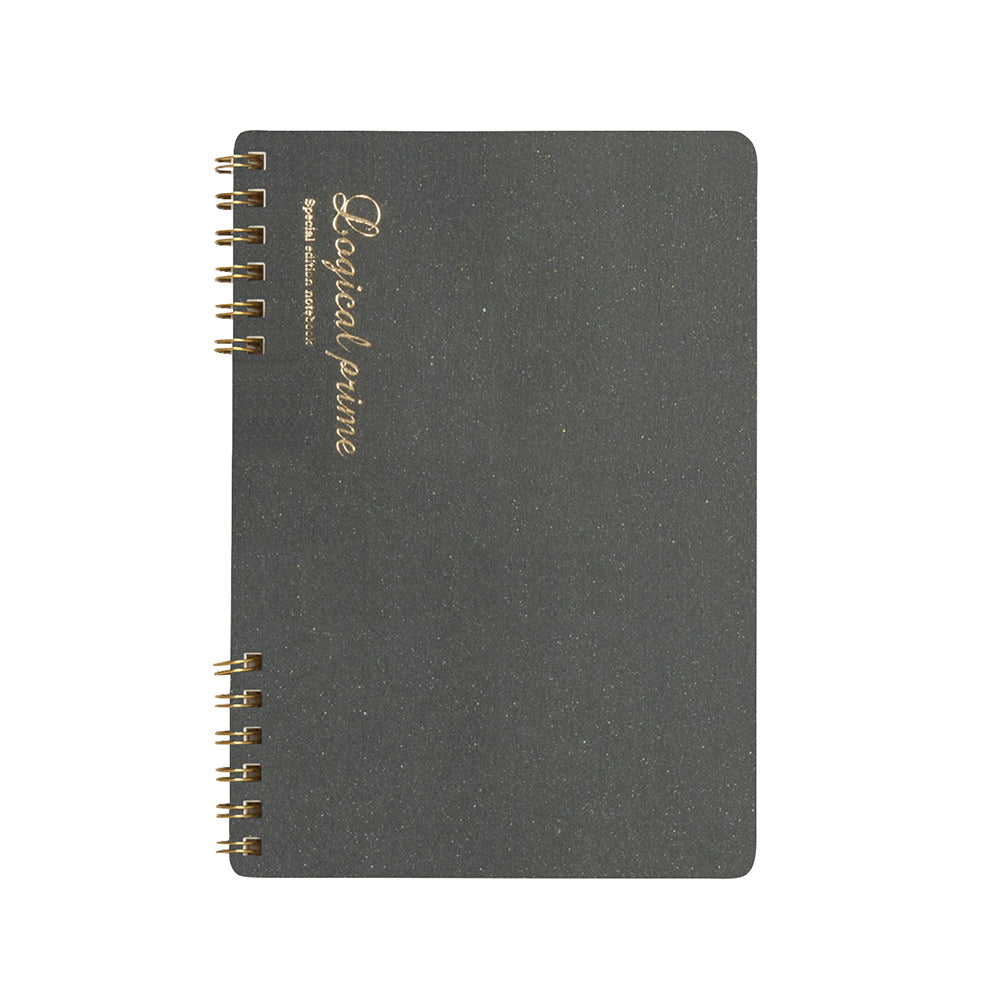 Nakabayashi Logical Prime W-Ring Binding A5 Notebook- Grid
