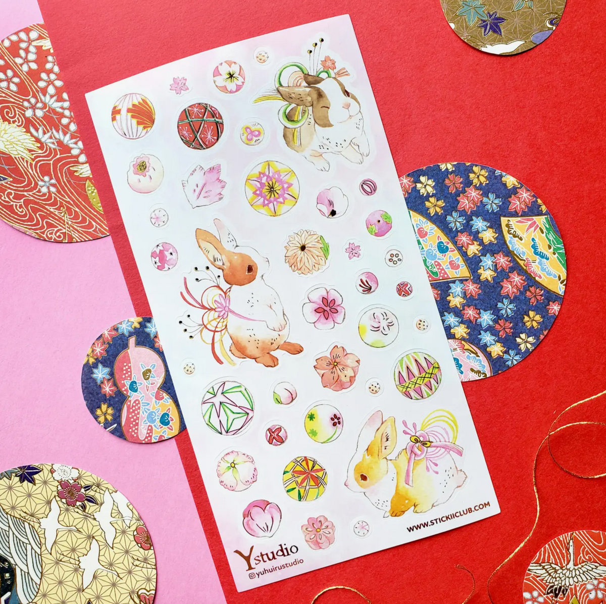 STICKII Sticker Sheet - Year of the Bun