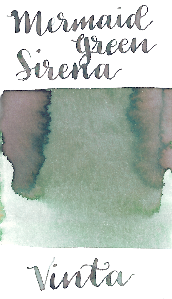 Vinta Inks - Mermaid Green/ Sirena 1952
