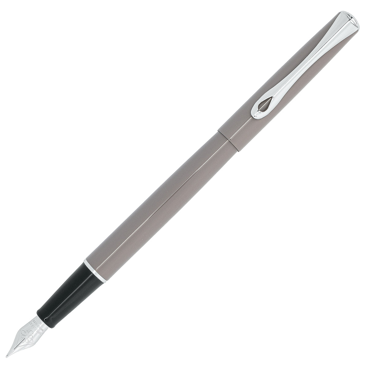 Diplomat Traveller Fountain - Taupe Grey