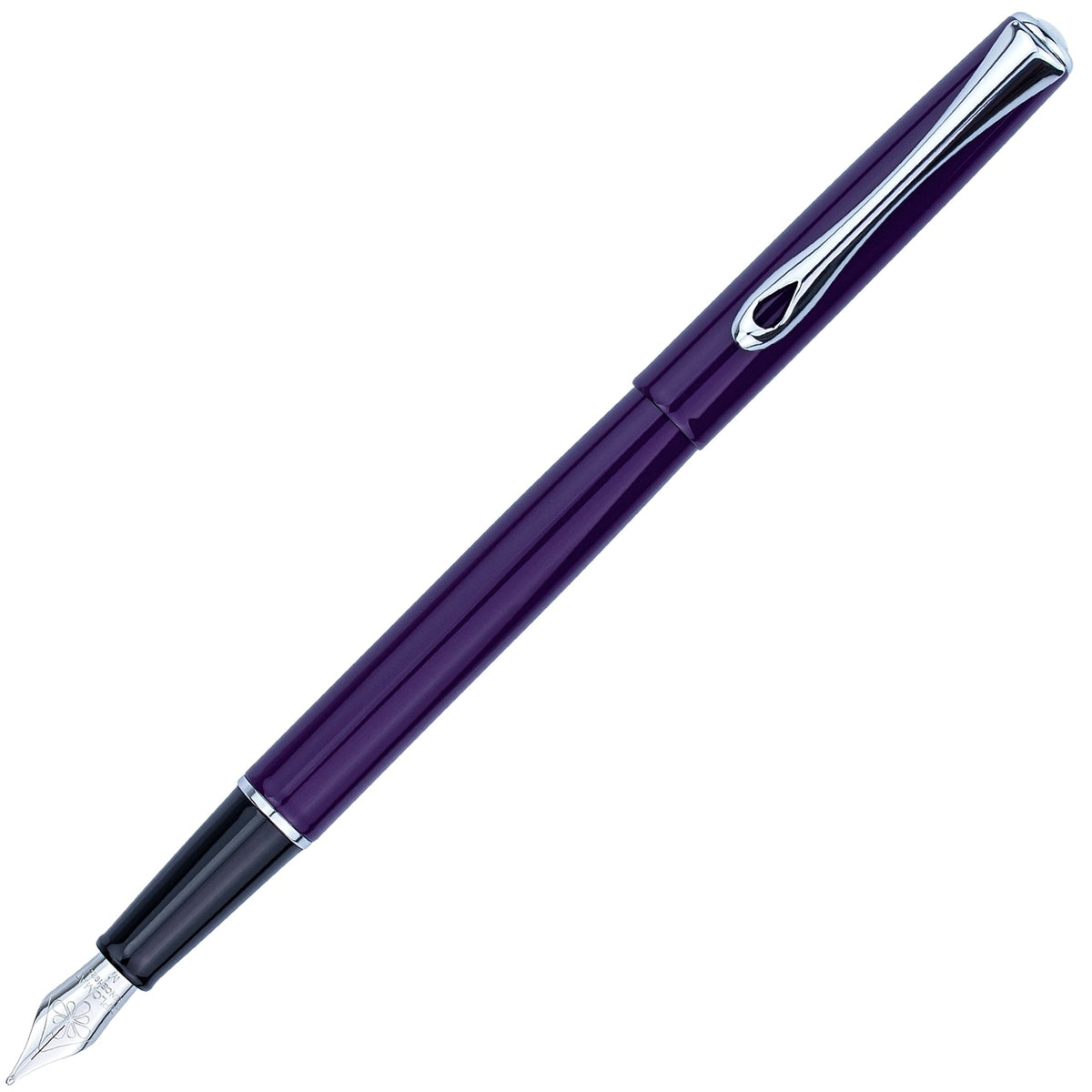Diplomat Traveller Fountain - Deep Purple