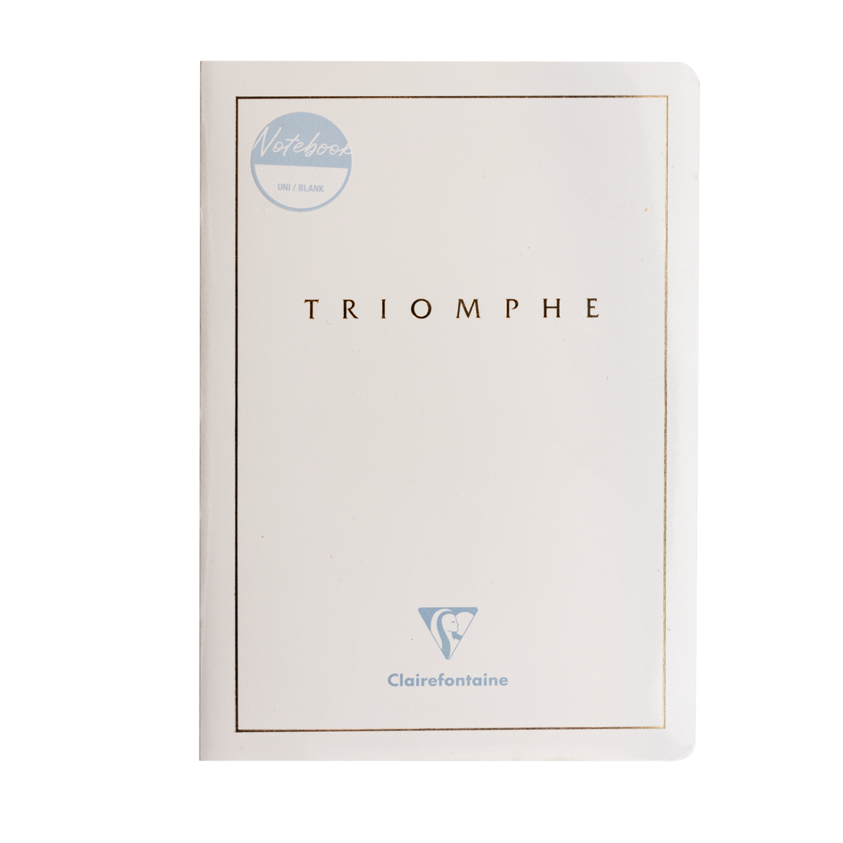 Clairefontaine Triomphe A5 - White Uni/Blank Notebook