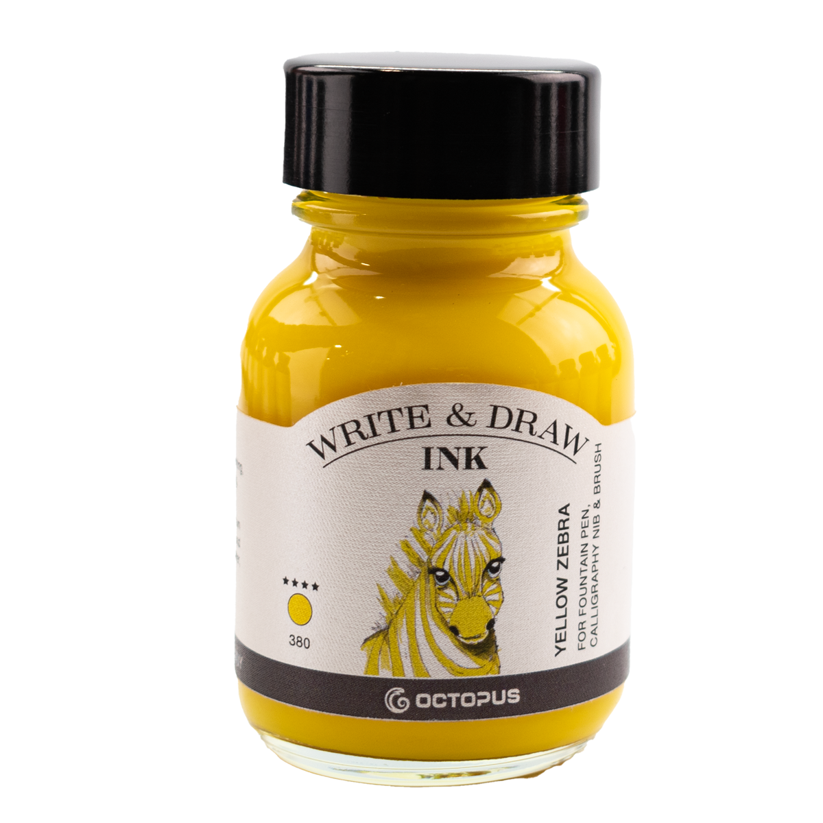 Octopus Write and Draw Ink 380 Yellow Zebra