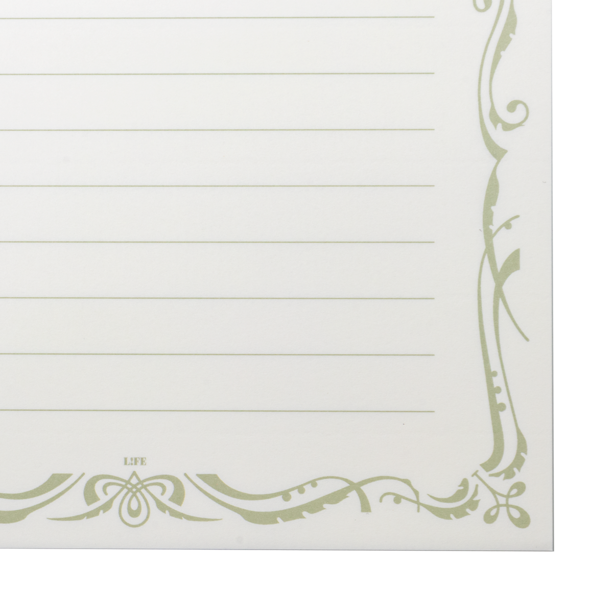 Life Stationery L. Writing Paper- A5 Red Cover