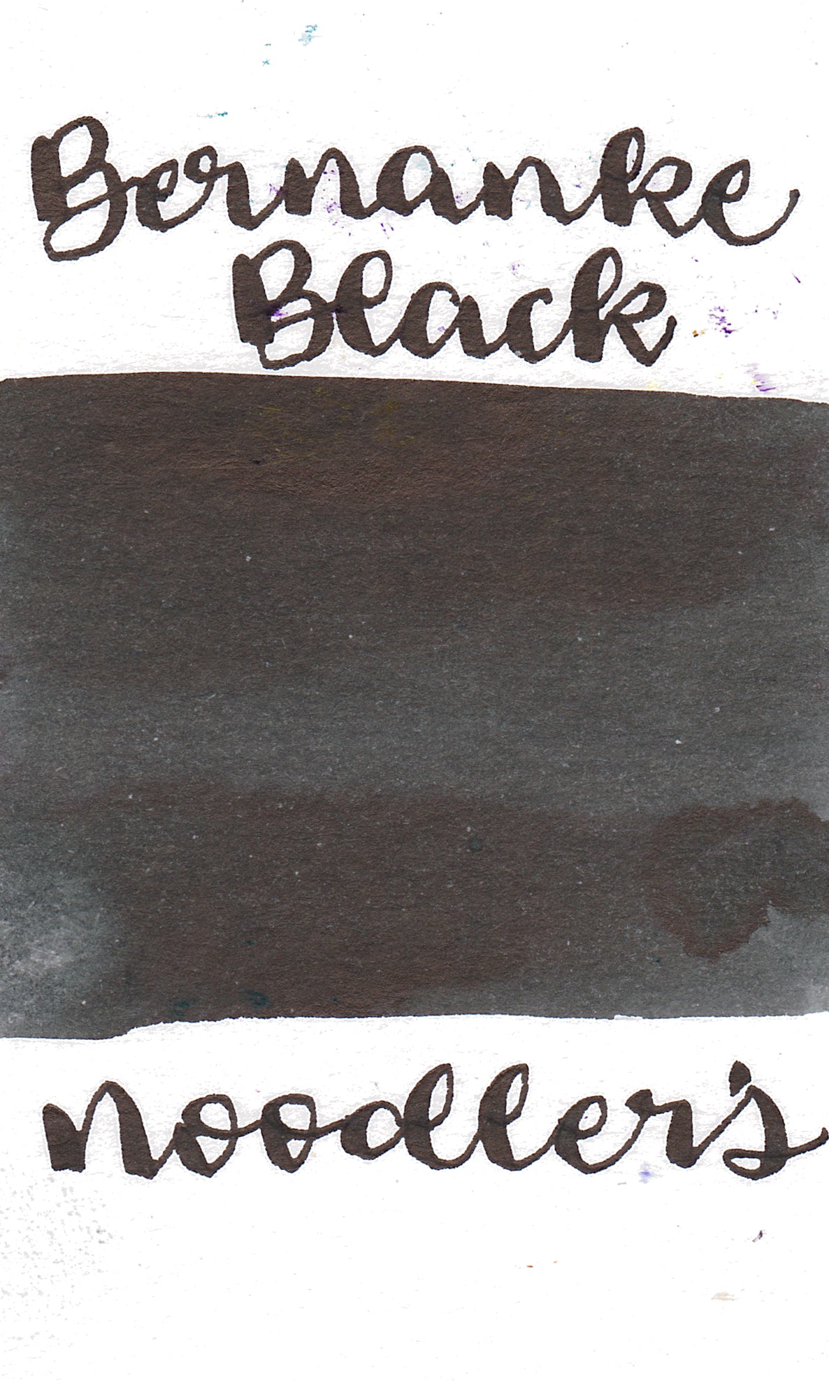 Noodler's Brevity Black