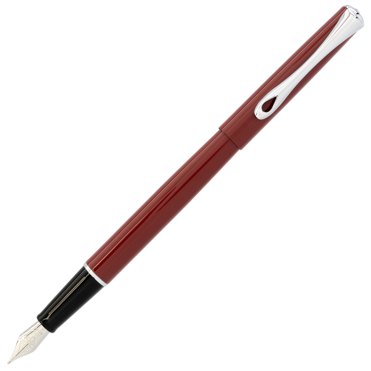 Diplomat Traveller Fountain - Dark Red