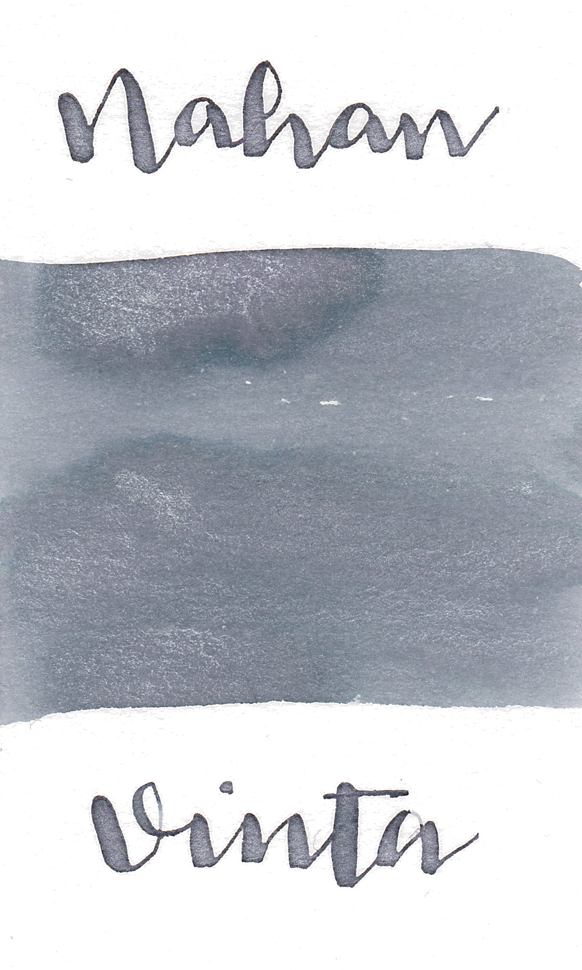 Vinta Inks - The Awareness Project - Solitary Teal - Nahan