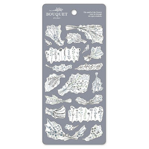 Mind Wave Stickers - Bouquet Sticker Gray