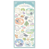 Mind Wave Stickers - Shirokuro Swan
