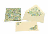 San Lorenzo Note Card Portfolio Large - Peacock