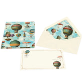 San Lorenzo Note Card Portfolio Large - Air Balloons