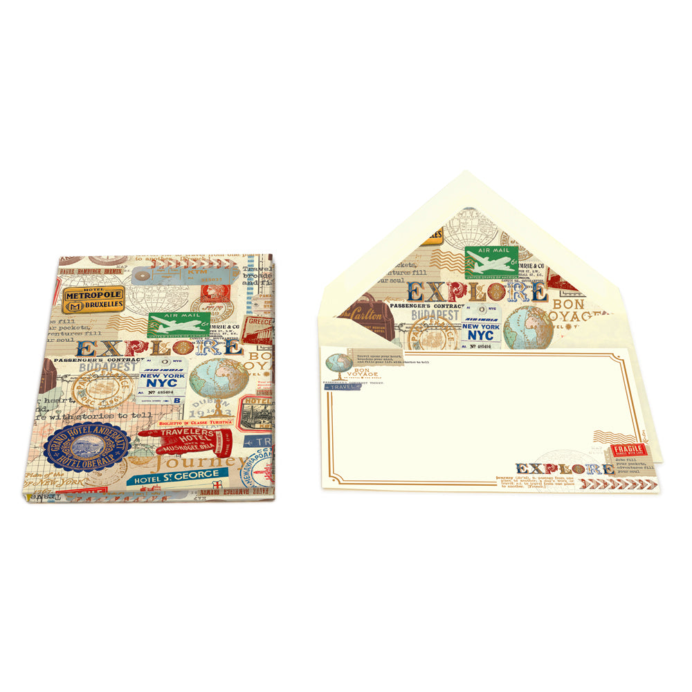 San Lorenzo Note Card Portfolio Medium - Explore