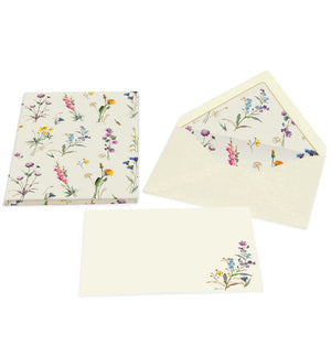 San Lorenzo Note Card Portfolio Large - Wild Flowers
