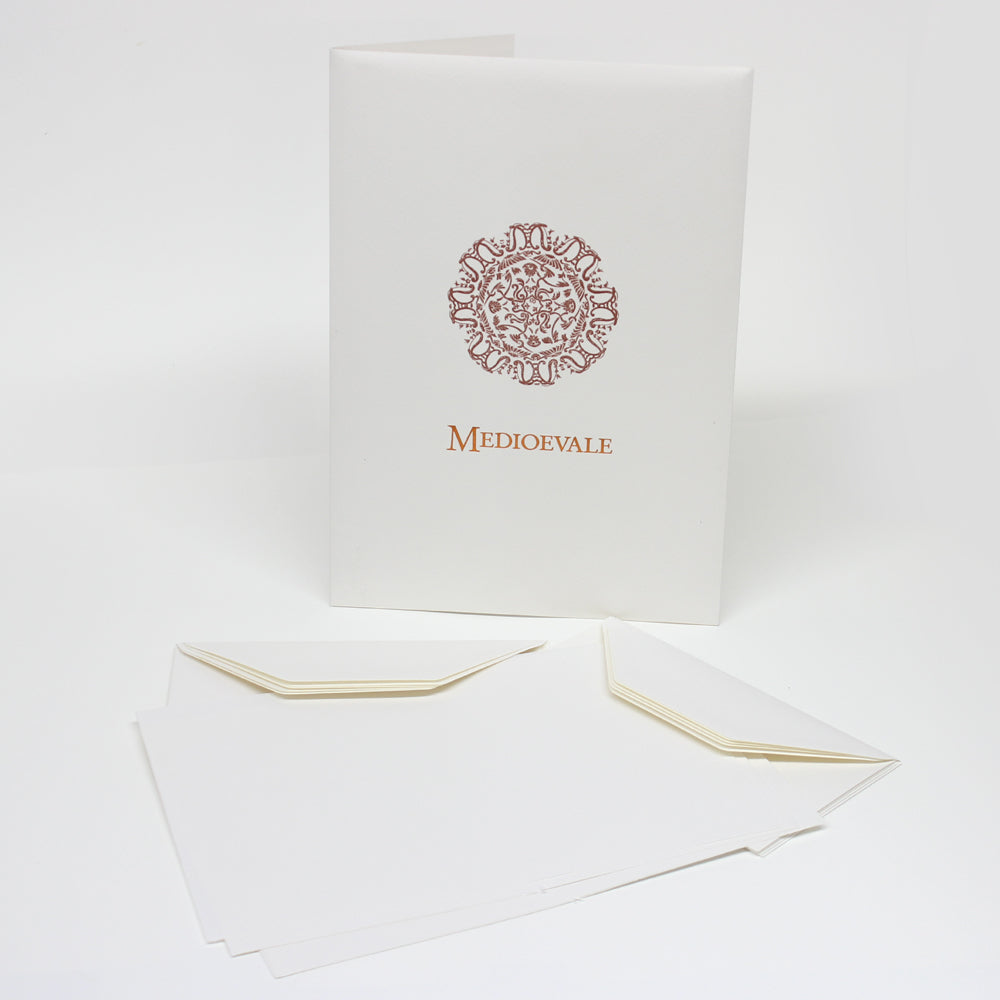 San Lorenzo White Portfolio Large Cards - Medioevale