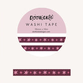 Doohickle Designs - Washi Tape - Magenta Wonky Stars