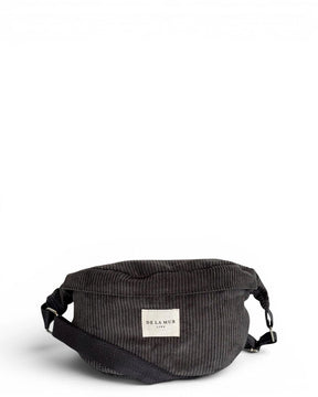 De La Mur Line US Inc. - Corduroy Fanny Pack - Charcoal Gray