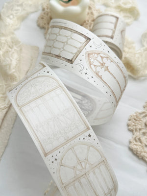 Leelajournals Pet Tape - Whimsical Windows ( Pre Cut)