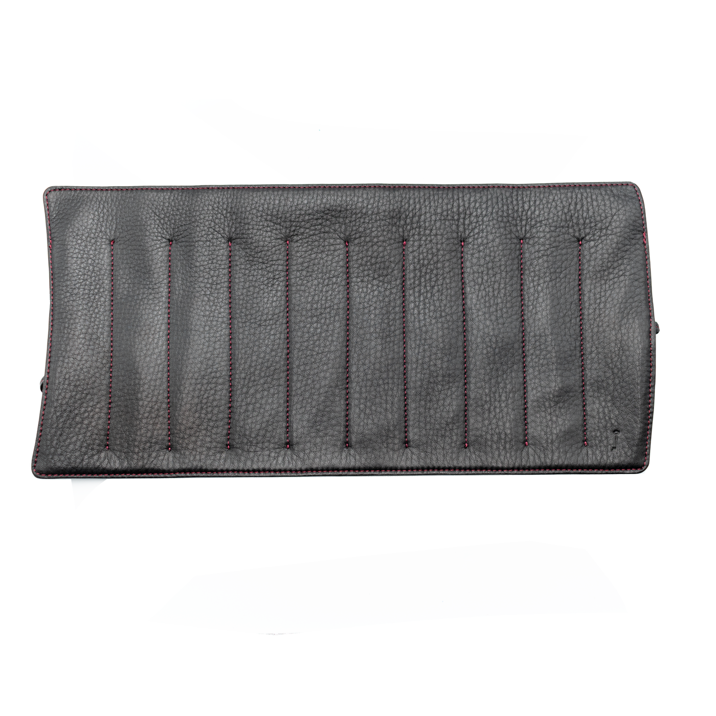 Nagasawa 10 Piece Kip Leather Roll - Black