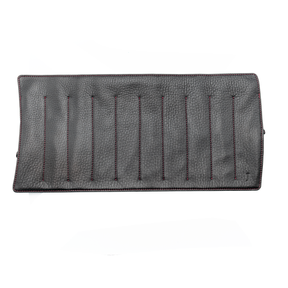 Nagasawa 10 Piece Kip Leather Roll - Black