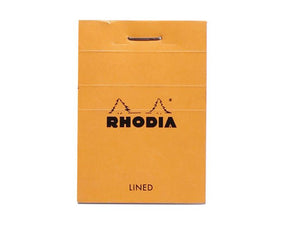 Rhodia #10 Classic Staplebound Notepad - Orange