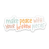 Swaygirls - Vinyl Sticker - Make Peace