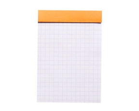 Rhodia #11 Classic Staplebound Notepad - Orange