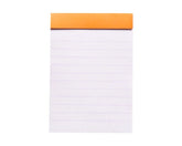 Rhodia #11 Classic Staplebound Notepad - Orange
