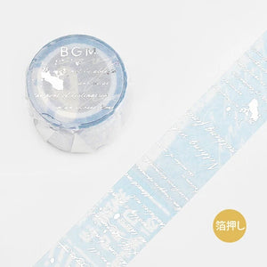 BGM - Washi Tape - Poem Essay