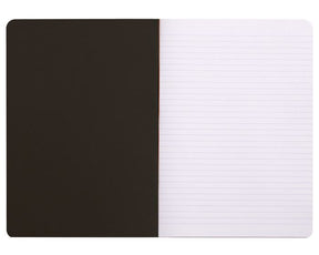 Rhodia Classic Side Staplebound Notebook 8 1/4 x 11 3/4- Black, Lined
