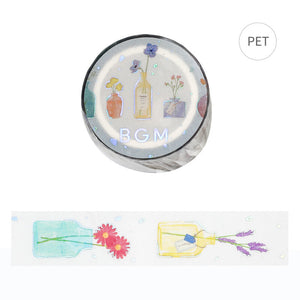 BGM - Washi Tape - Single Flower Vase