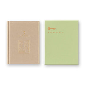 Midori Diary 3 Year - Gate Mini Beige